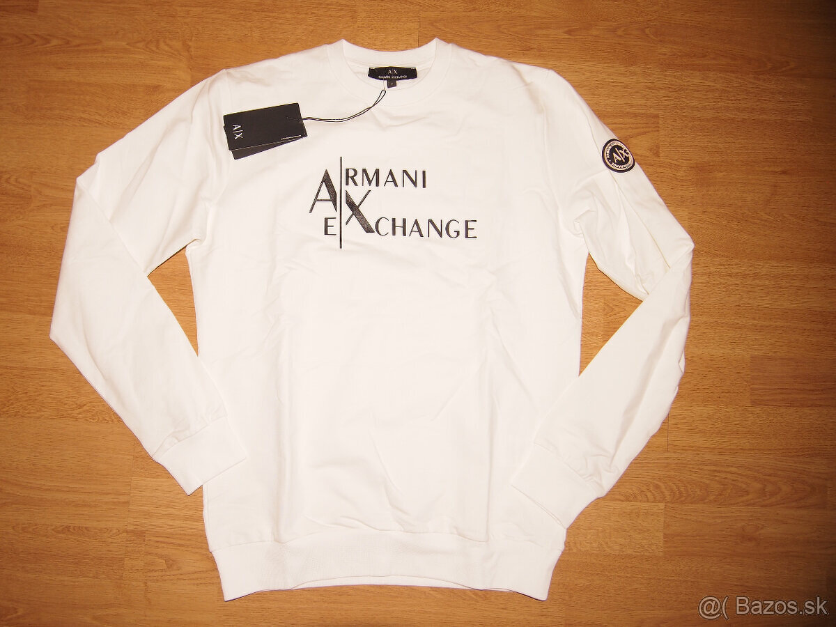 Armani Exchange pánska mikina - 5