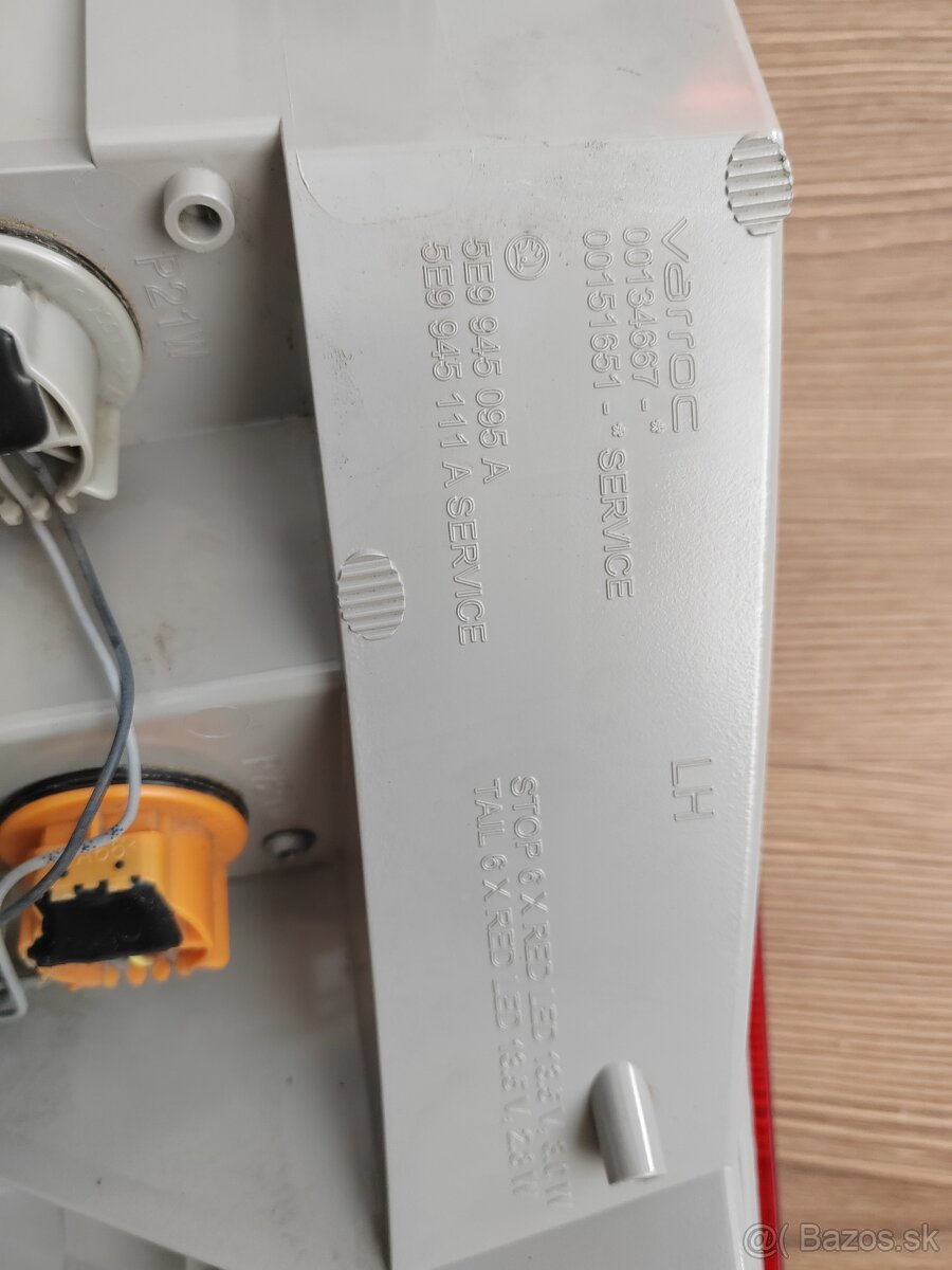 Škoda Octavia 3 combi zadné svetlá - 5