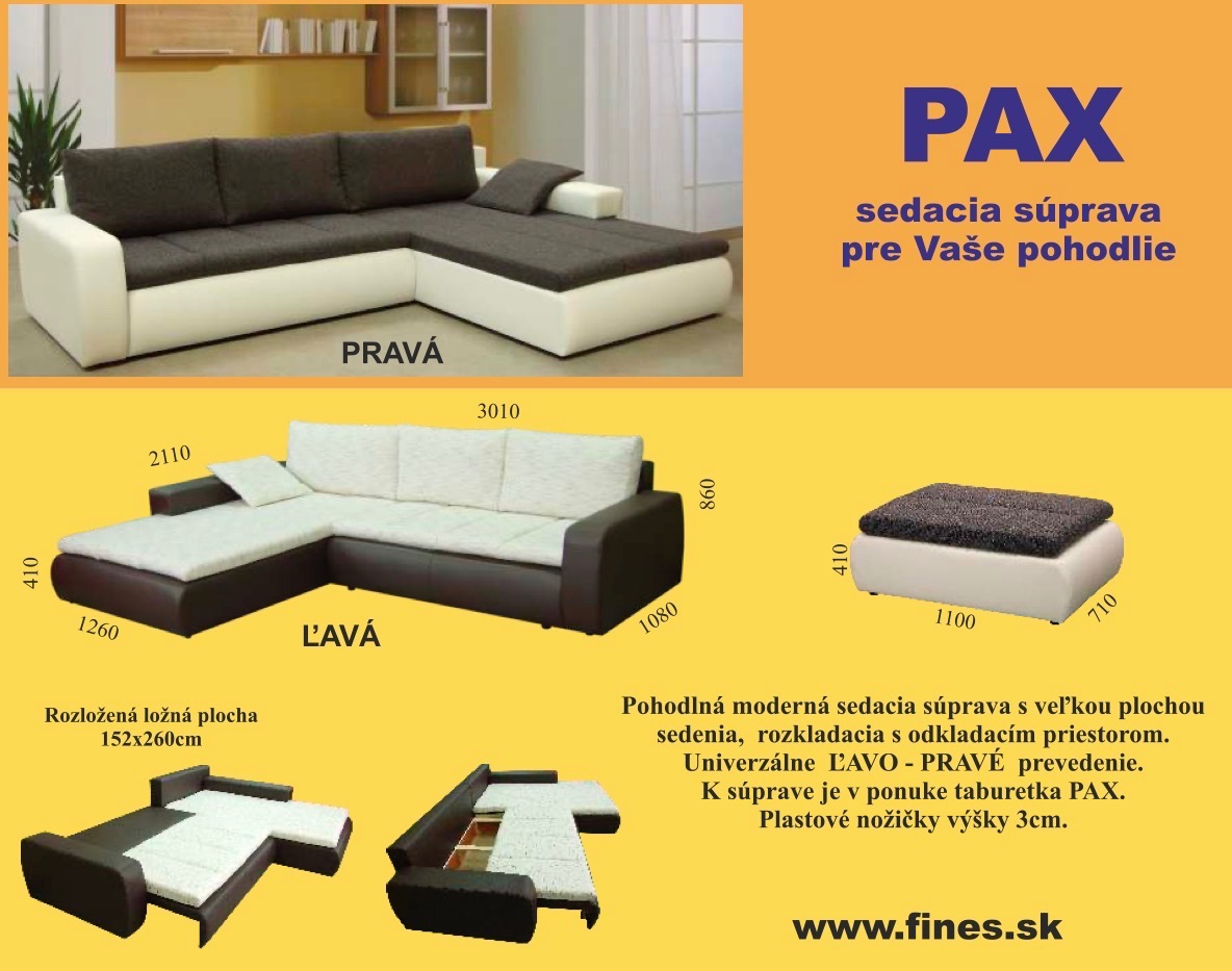 Rohová sedacia súprava - 5