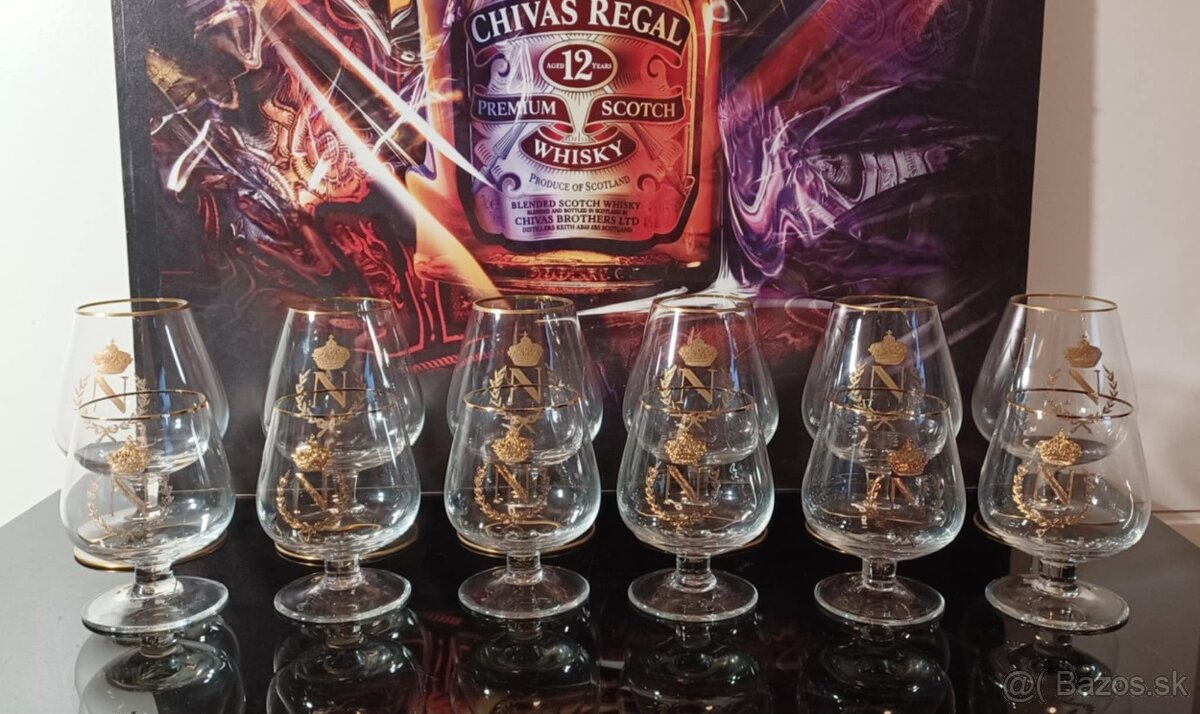 Kultové poháre Napoleonky 6 kusov väčšie 6 kusov menšie - 5