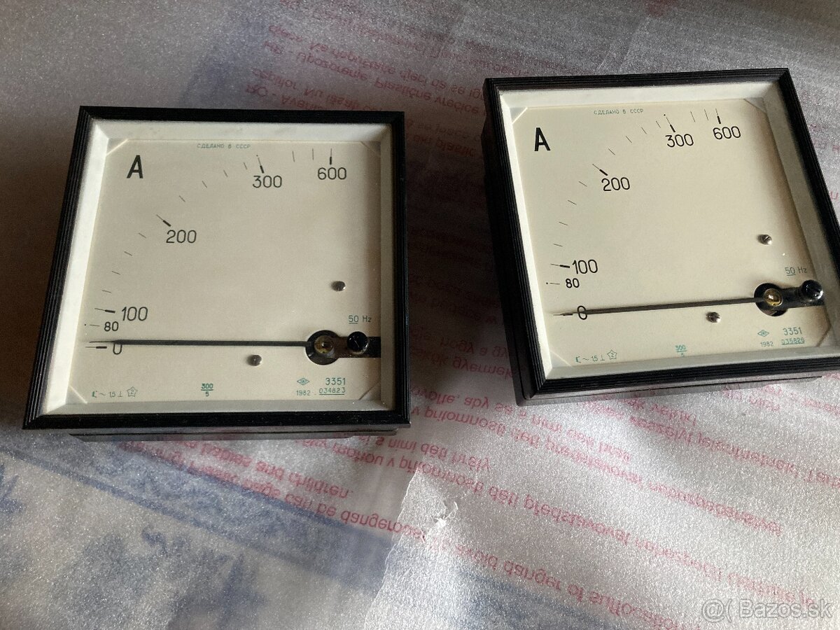 MERACIE PRÍSTROJE - ELEKTRO - 5