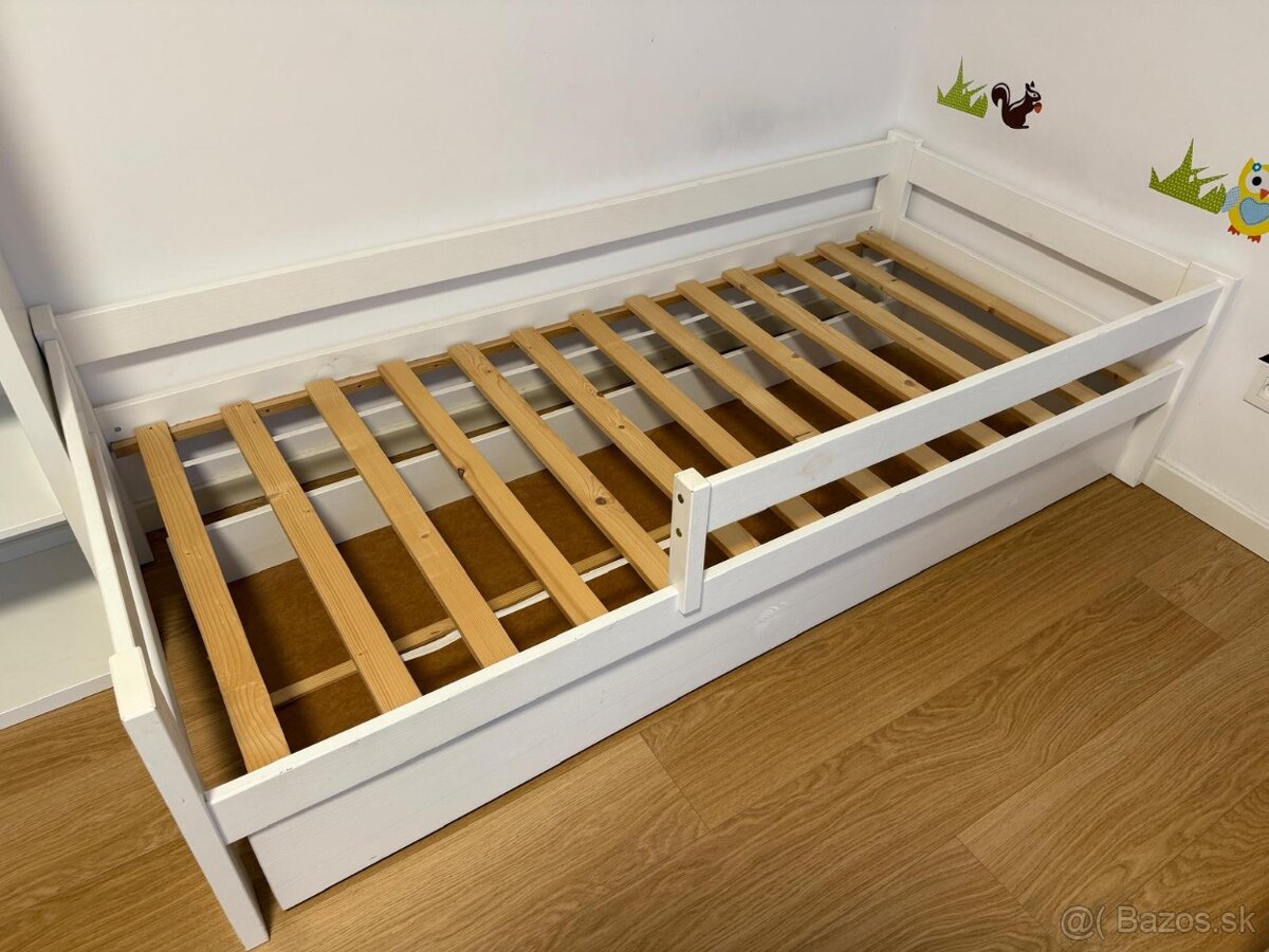 Drevene postele 90x200 - 5