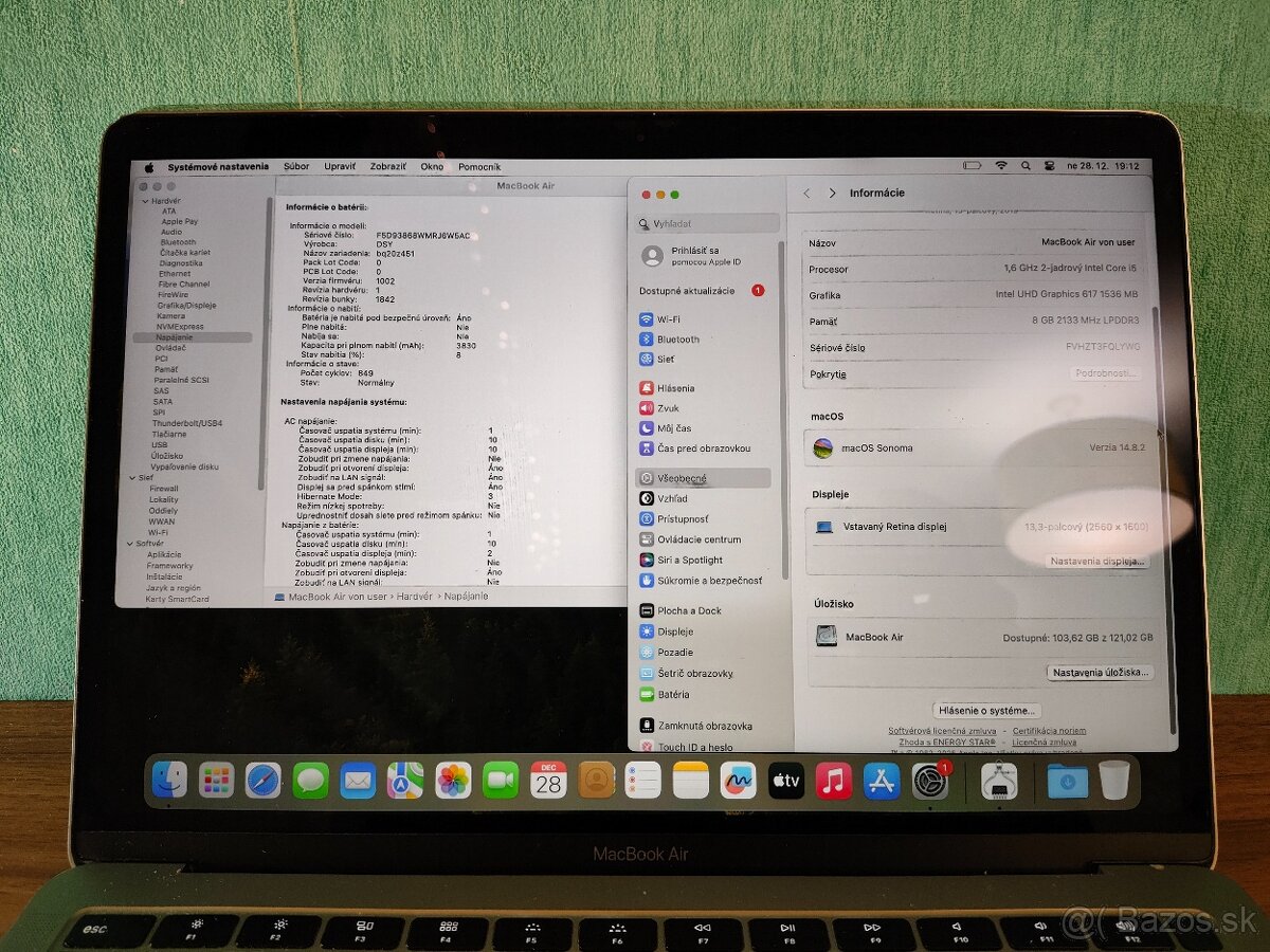 Apple MacBook Air 2019 – i5 / 8GB / 128GB - 5