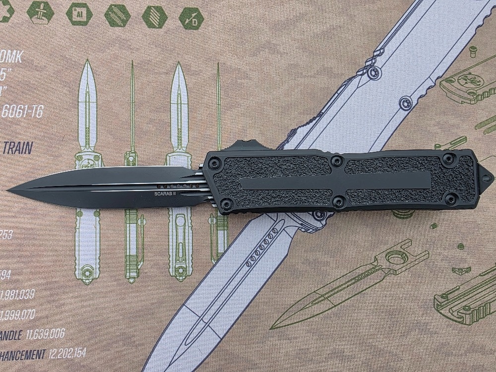 Microtech Scarab II Gen III D/E Black Standard Tactical - 5