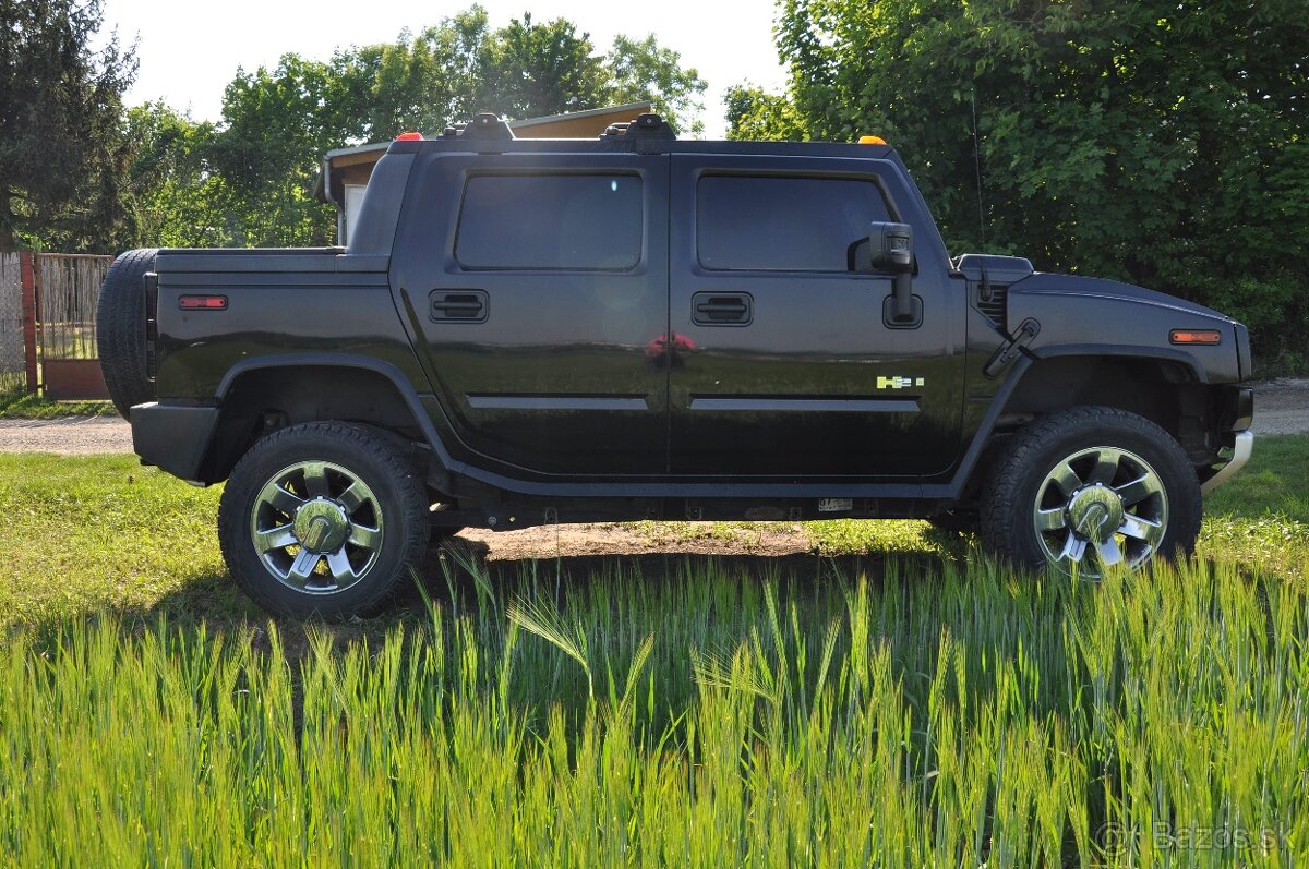 HUMMER H2 SUT Pick up, poslední model 6.2 V8 - rok 2008