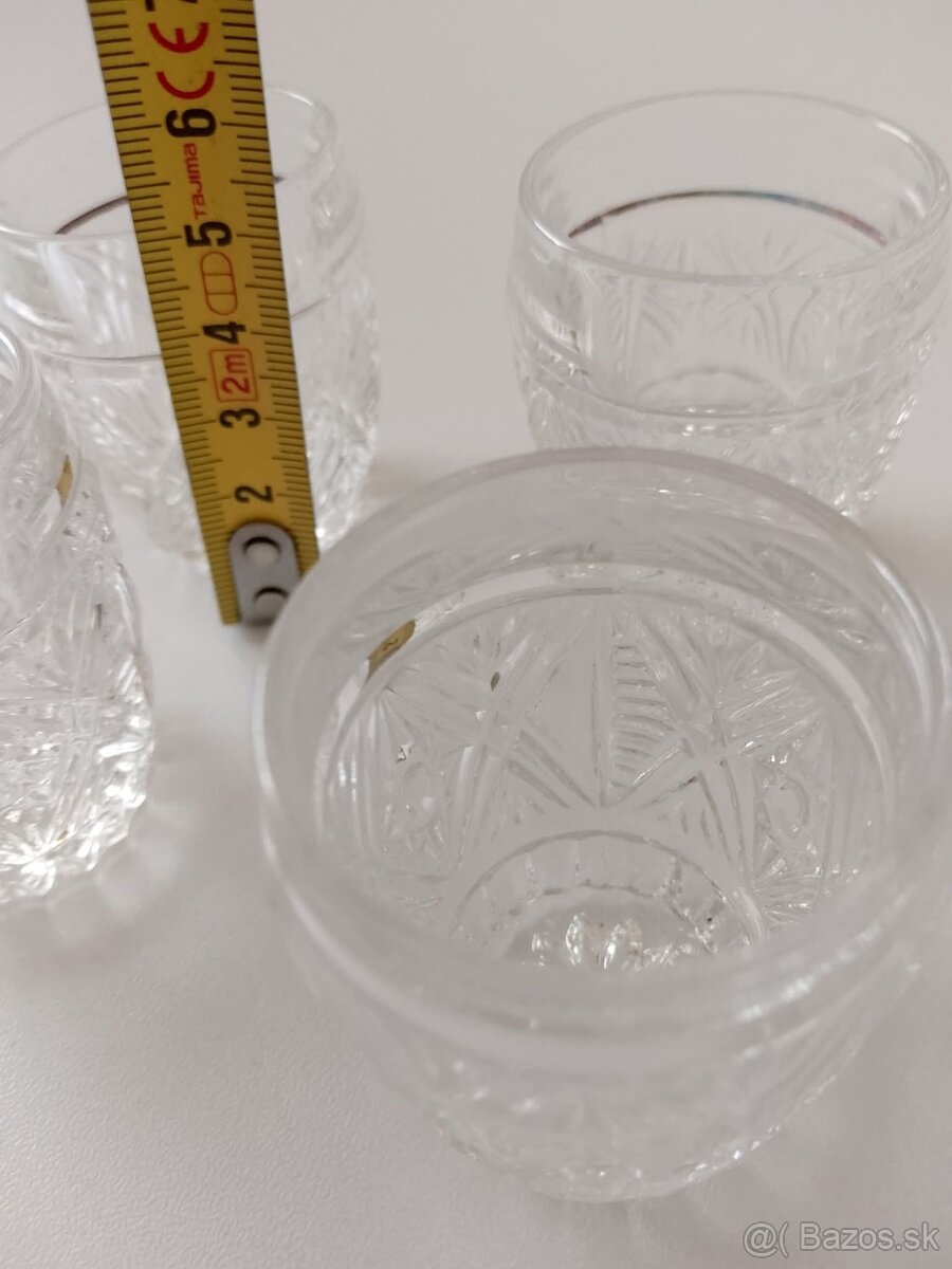 Krištáľové poháriky - 5