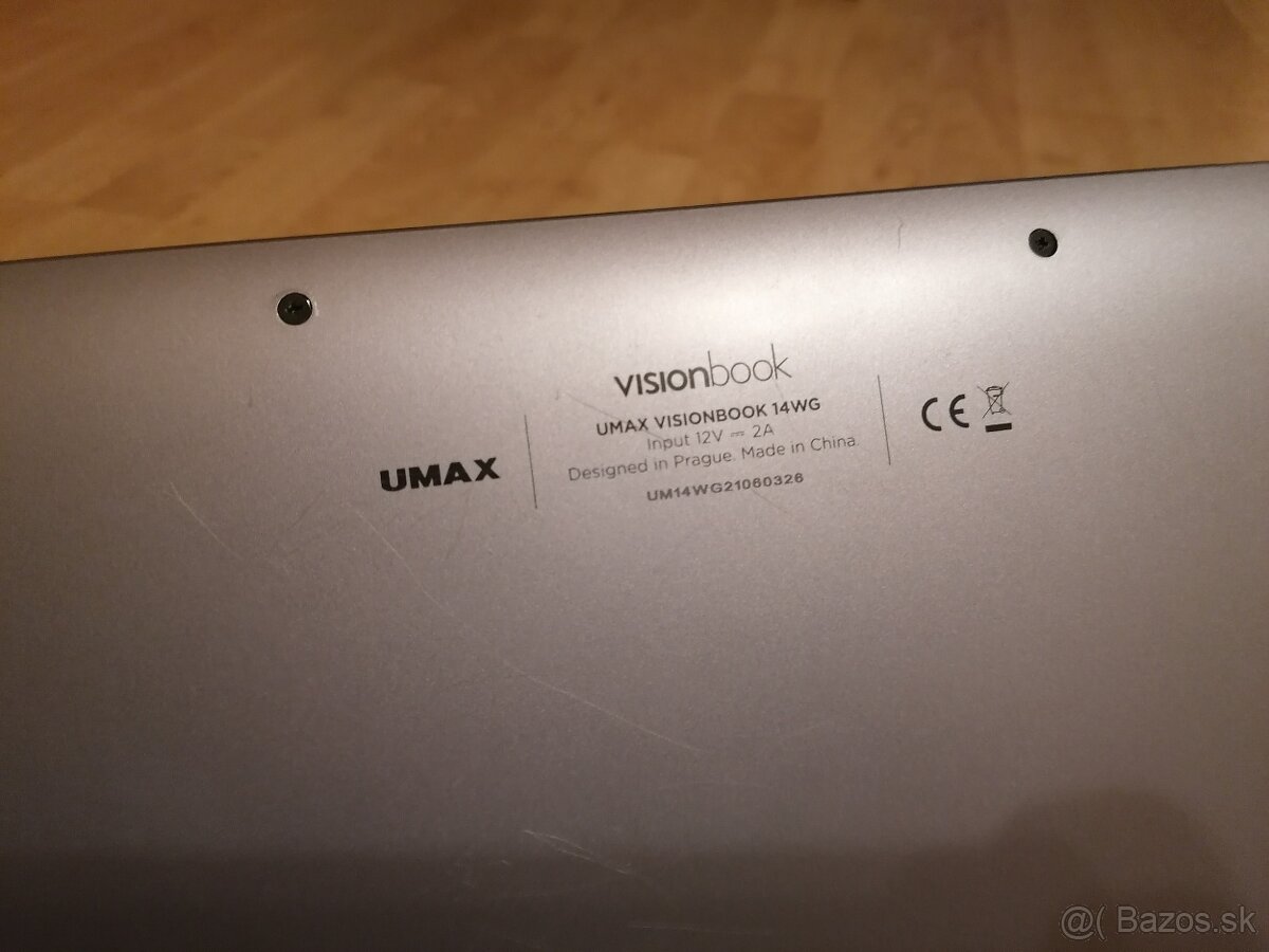 Predám 14" notebook Umax visionbook 14wg. - 5