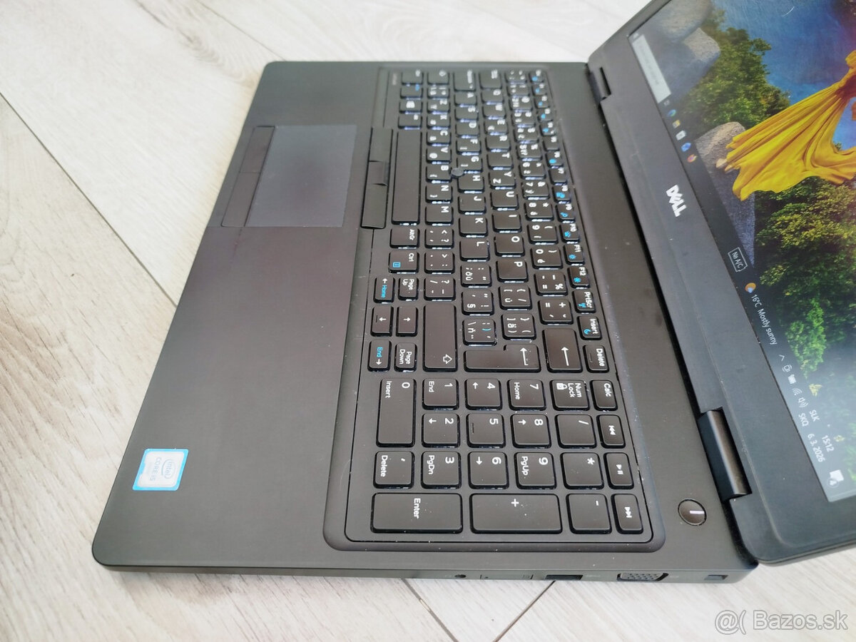 notebook Dell 5580 - Core i5-6200u, 8GB, SSD 256GB, Win 10 - 5