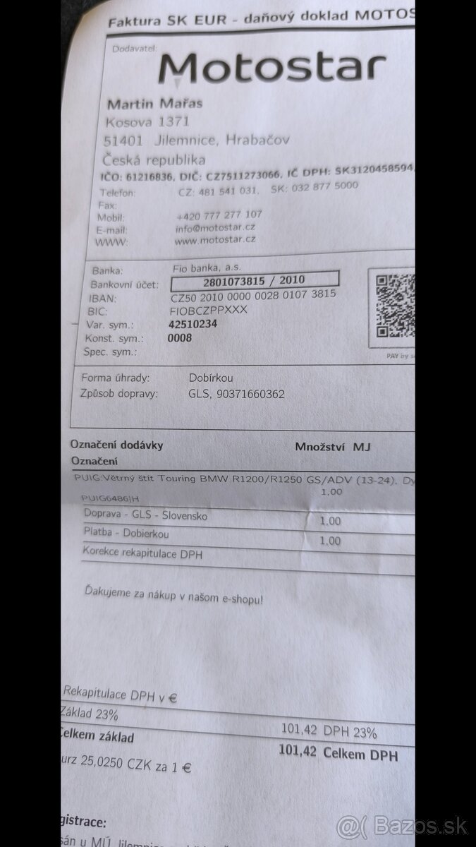 Plexi BMW r 1250 GSA - 5