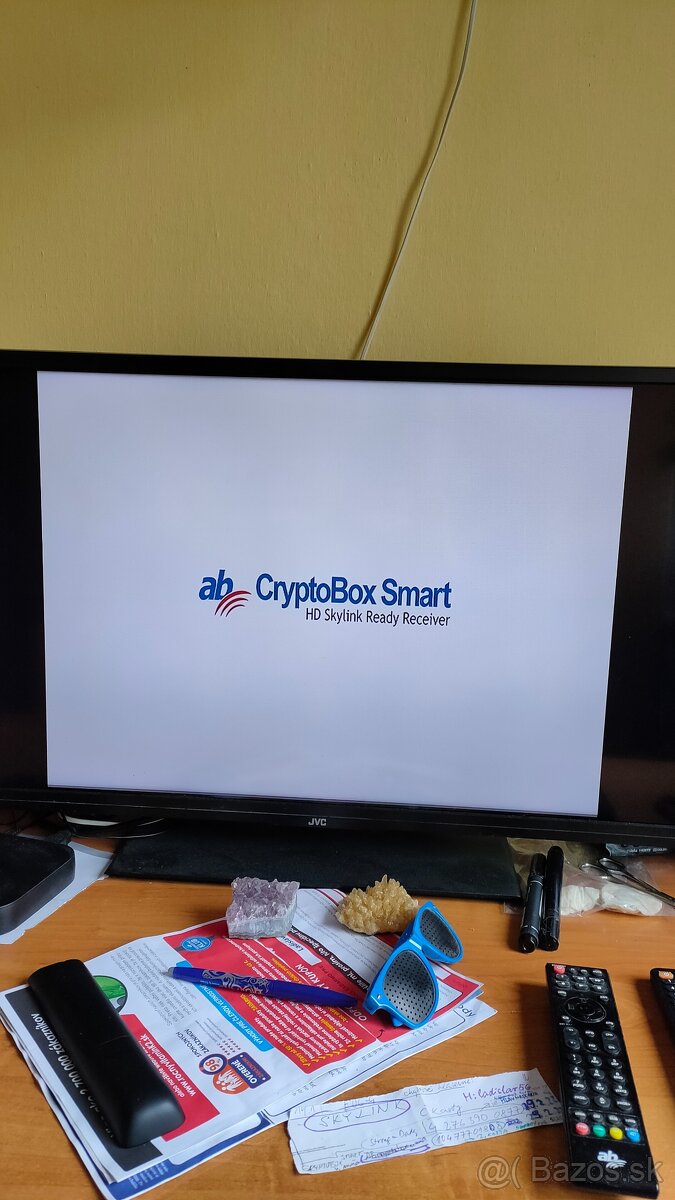 Satelit. prijímače SKYLINK, balík SMART,2ks,parabola,káble - 5