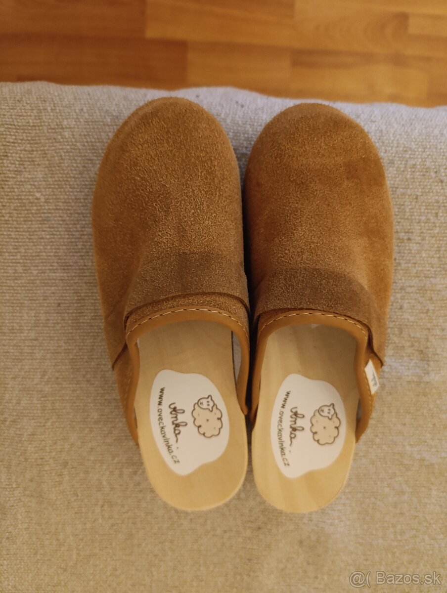 Dámske kožené dreváky - 5