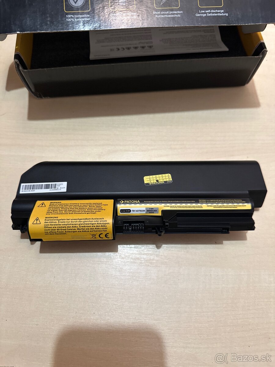 Patona pre notebook T61 / R61i 14 6600 mAh - 5