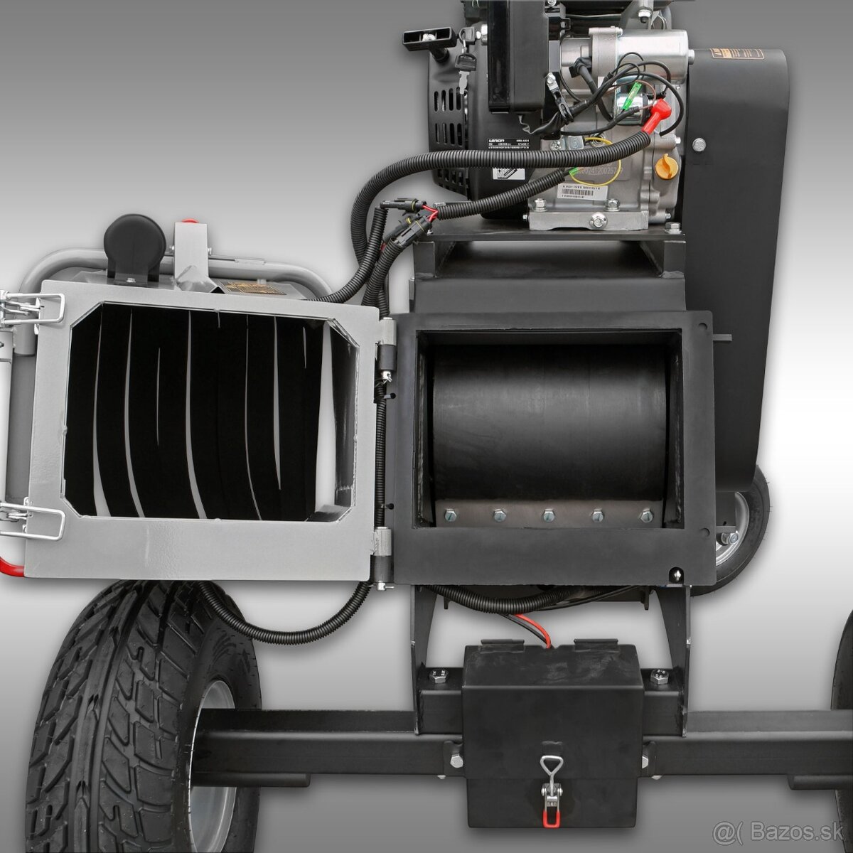 Jansen GTS-3000 drvič - štiepkovač konárov - 5