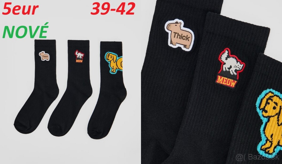 Ponožky - Bavlna, Bambus, Mercer - 5