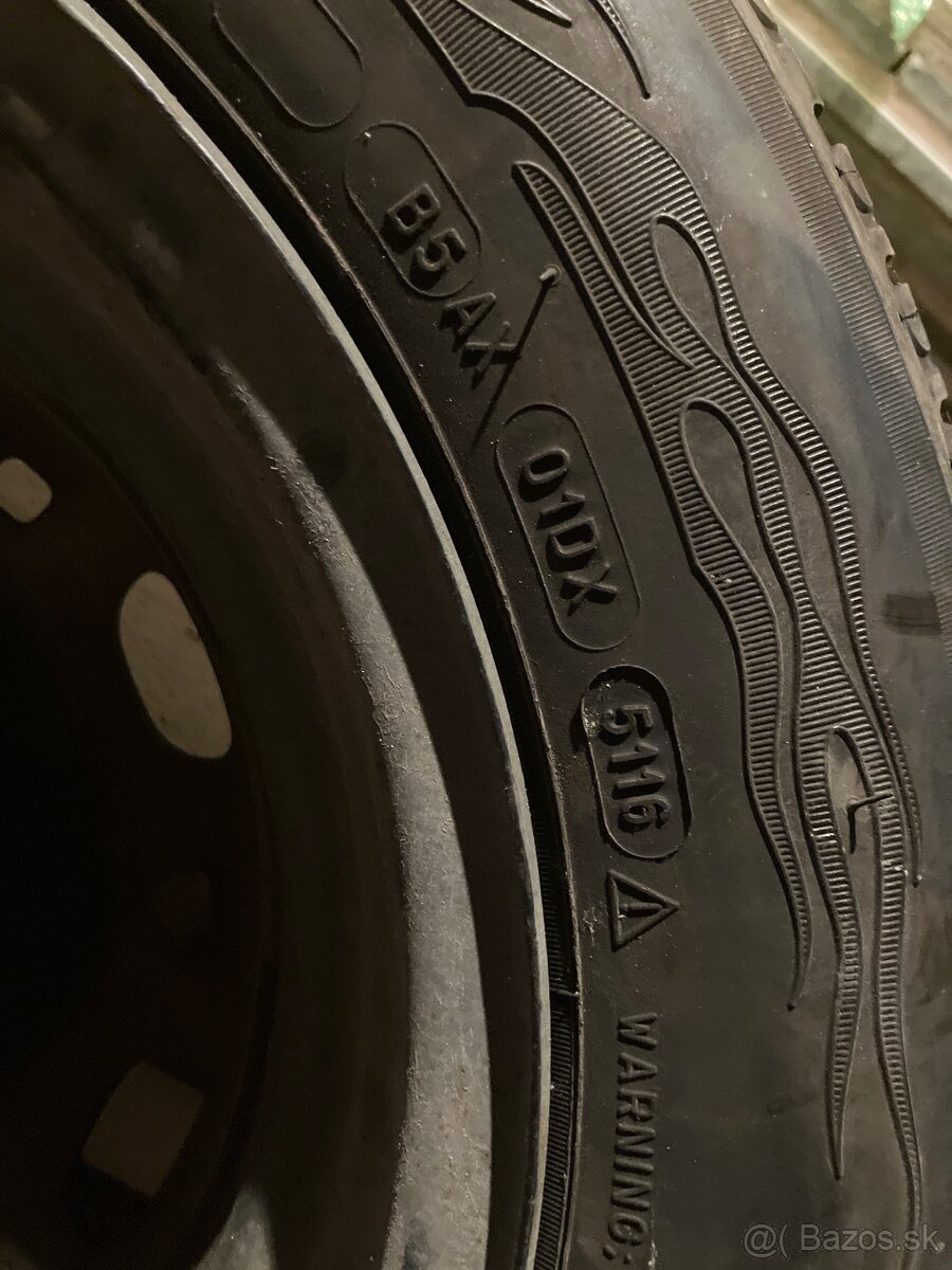 Disky+pneu škoda fábia 5x100 165/70 R14 - 5