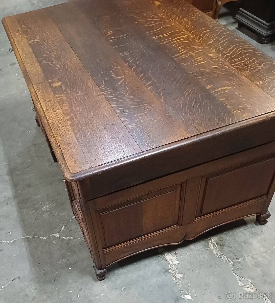 Starožitný pisací stôl - 5