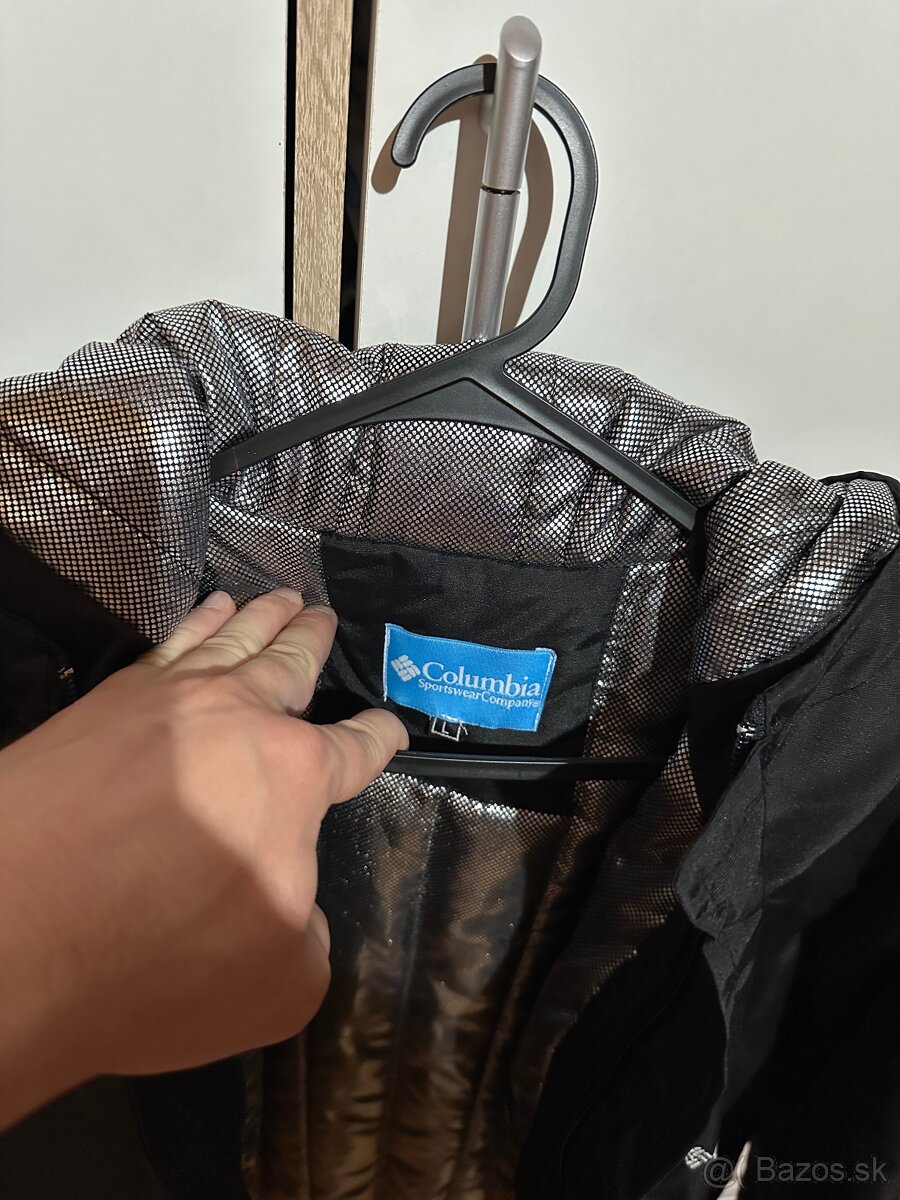 Zimná bunda Columbia - čierna M/L - 5