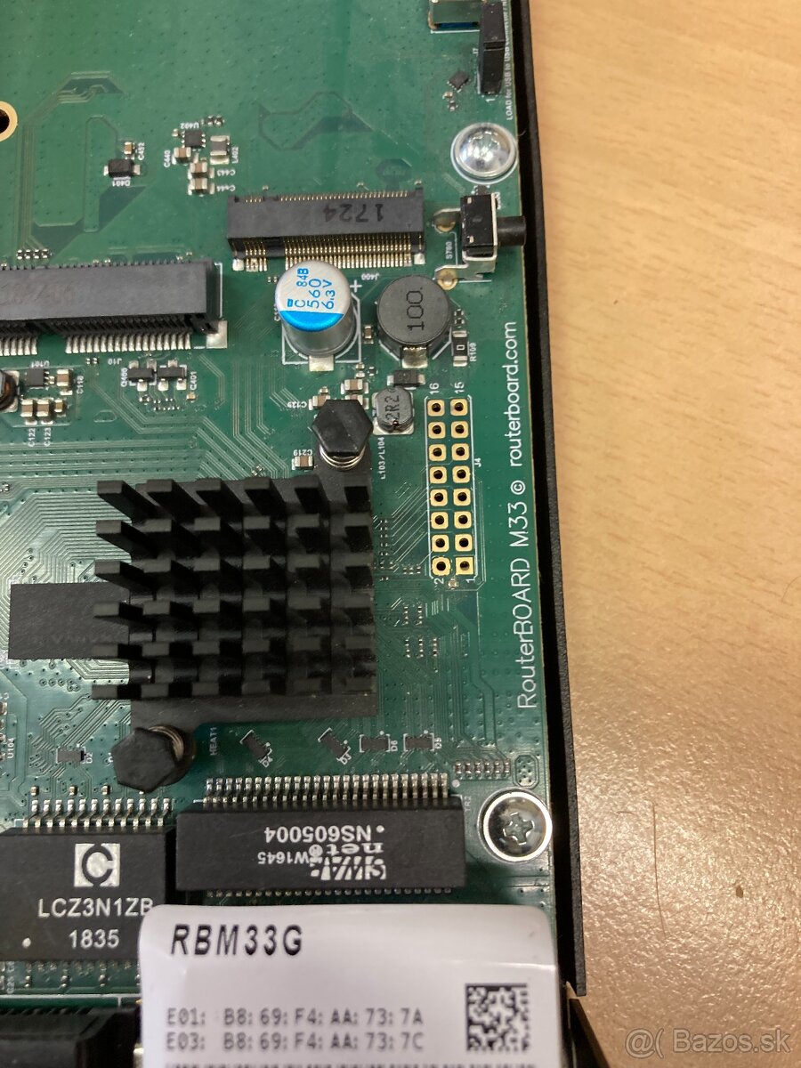 Predám Mikrotik Routerboard RBM33G - 5