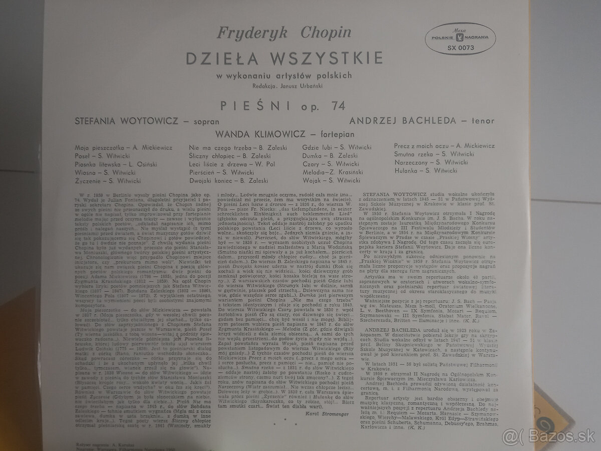 LP platňa č. 11 - 5