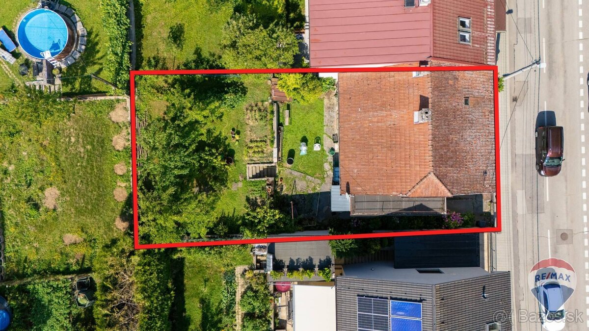 na predaj rodinný dom Trenčianske Teplice centrum pozemok 38 - 5