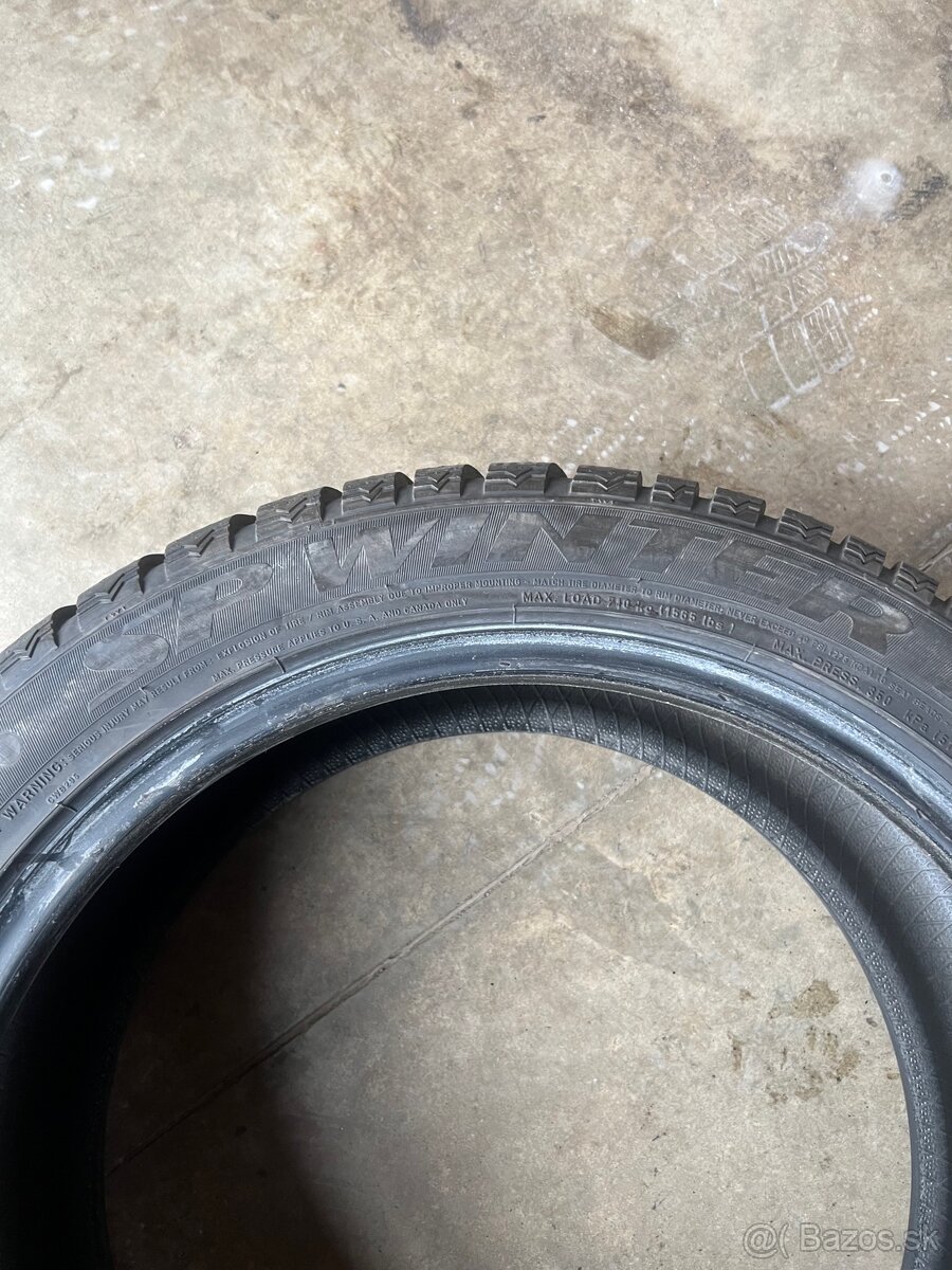 2 Ks DUNLOP WINTERSPORT M3 245/45R18 96V Zimné - 5