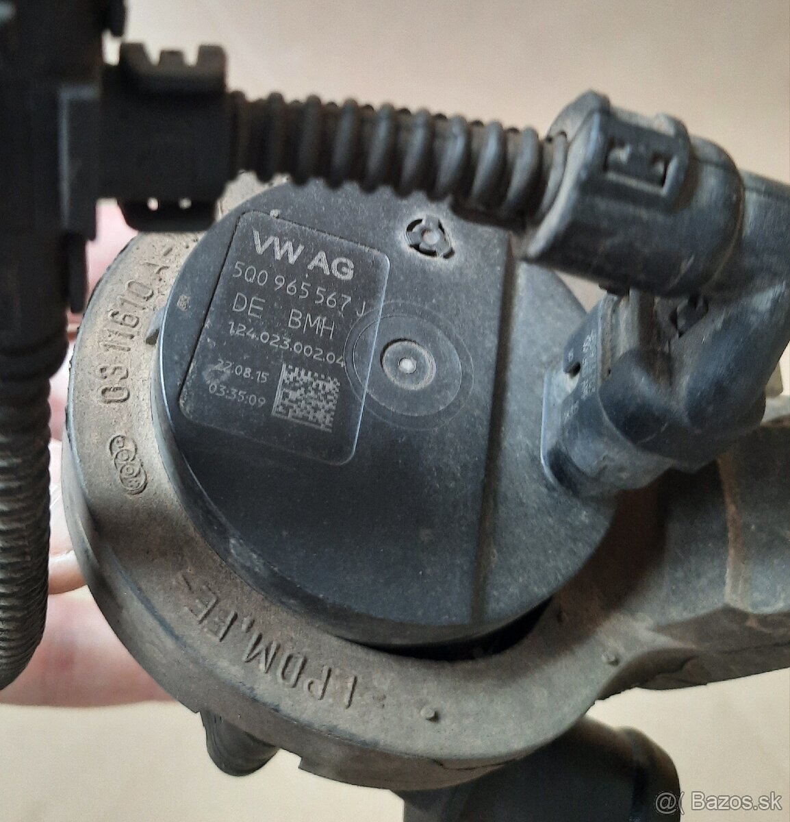 prídavné vodné čerpadlo Škoda, Volkswagen - 5