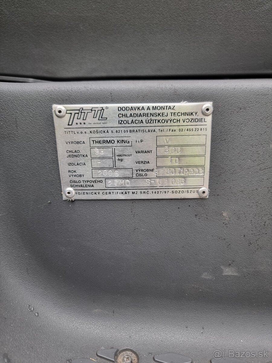 Predam chladiaci agregat thermoking V300 - [30 - 5