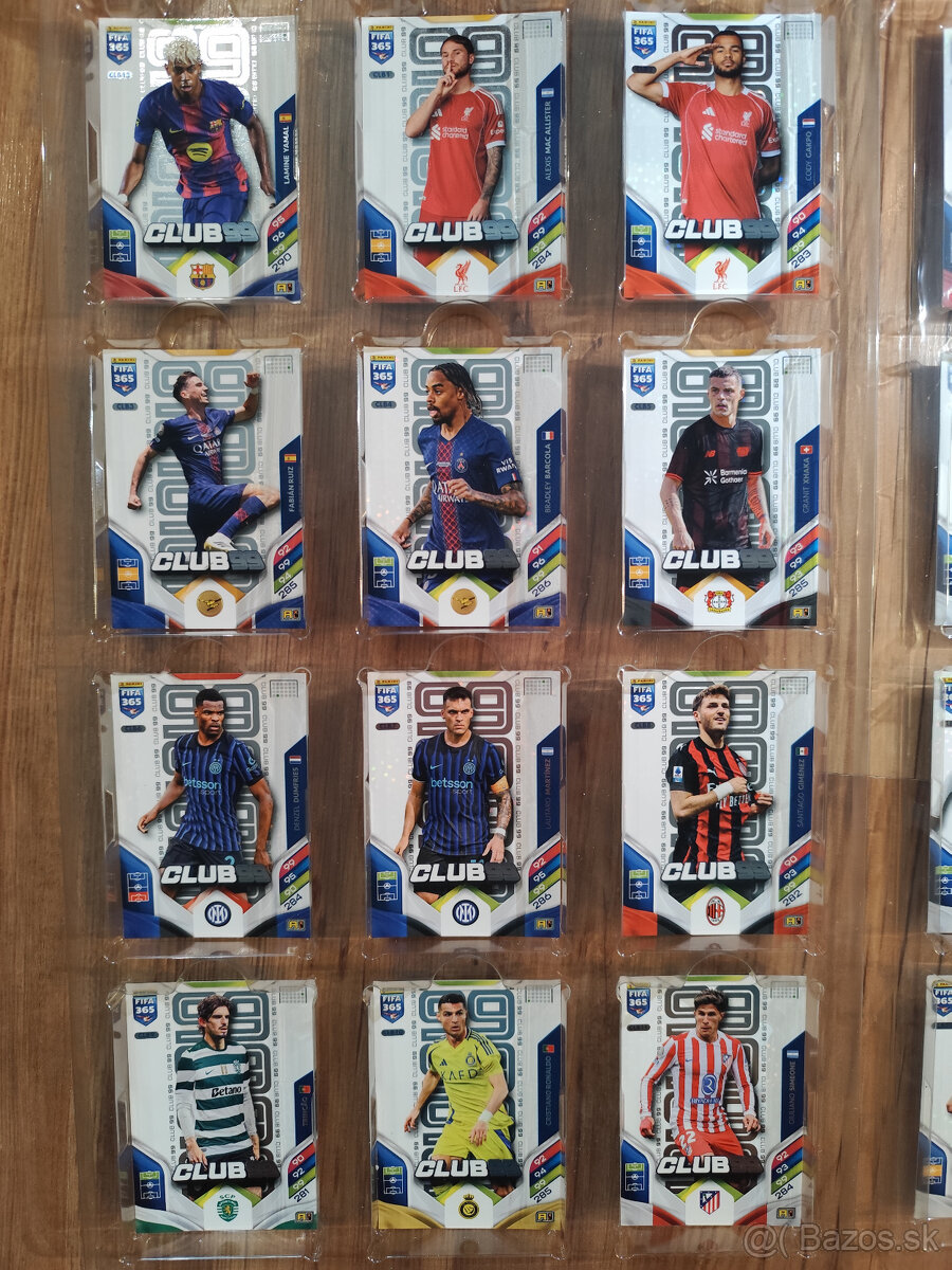 Futbalové kartičky FIFA 365 2026 - adventný kalendár - 5