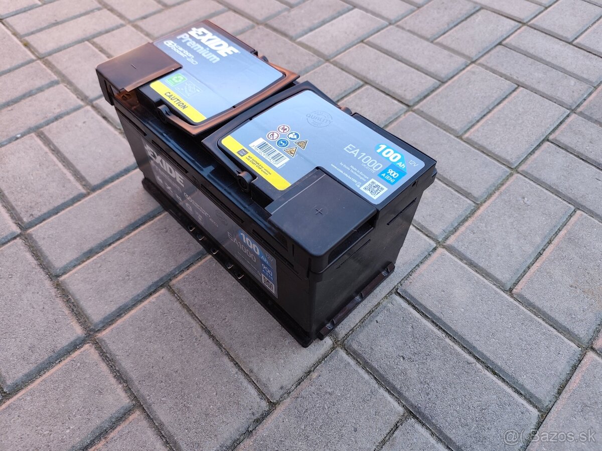 Exide Premium 12V 100Ah 900A EA1000 - 5