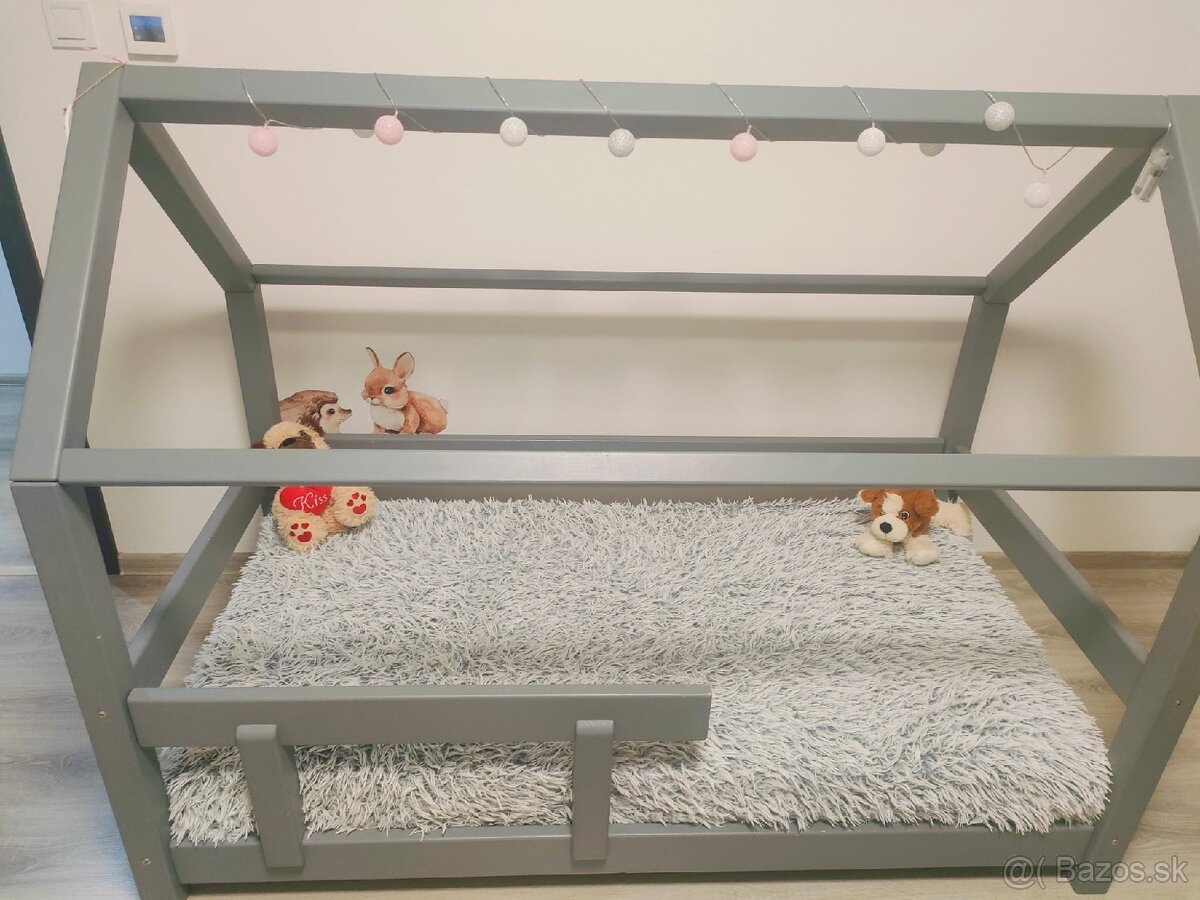 Detská posteľ -Domček 160x80 - 5