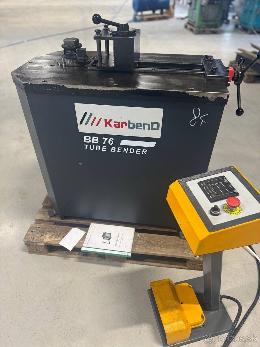 Elektrická ohýbačka trubek Karbend BB76 + příslušenství - 5