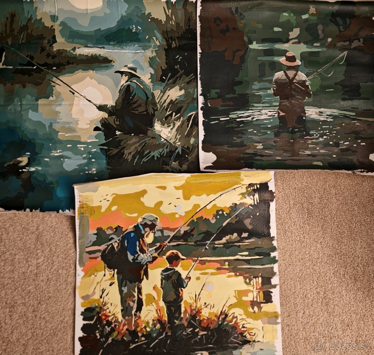 Mix ručne maľovaných obrazov - 5