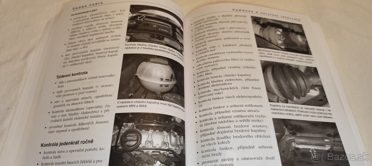 Škoda Fabia 1 - obsluha, údržba a opravy vozidla svépomocí - 5