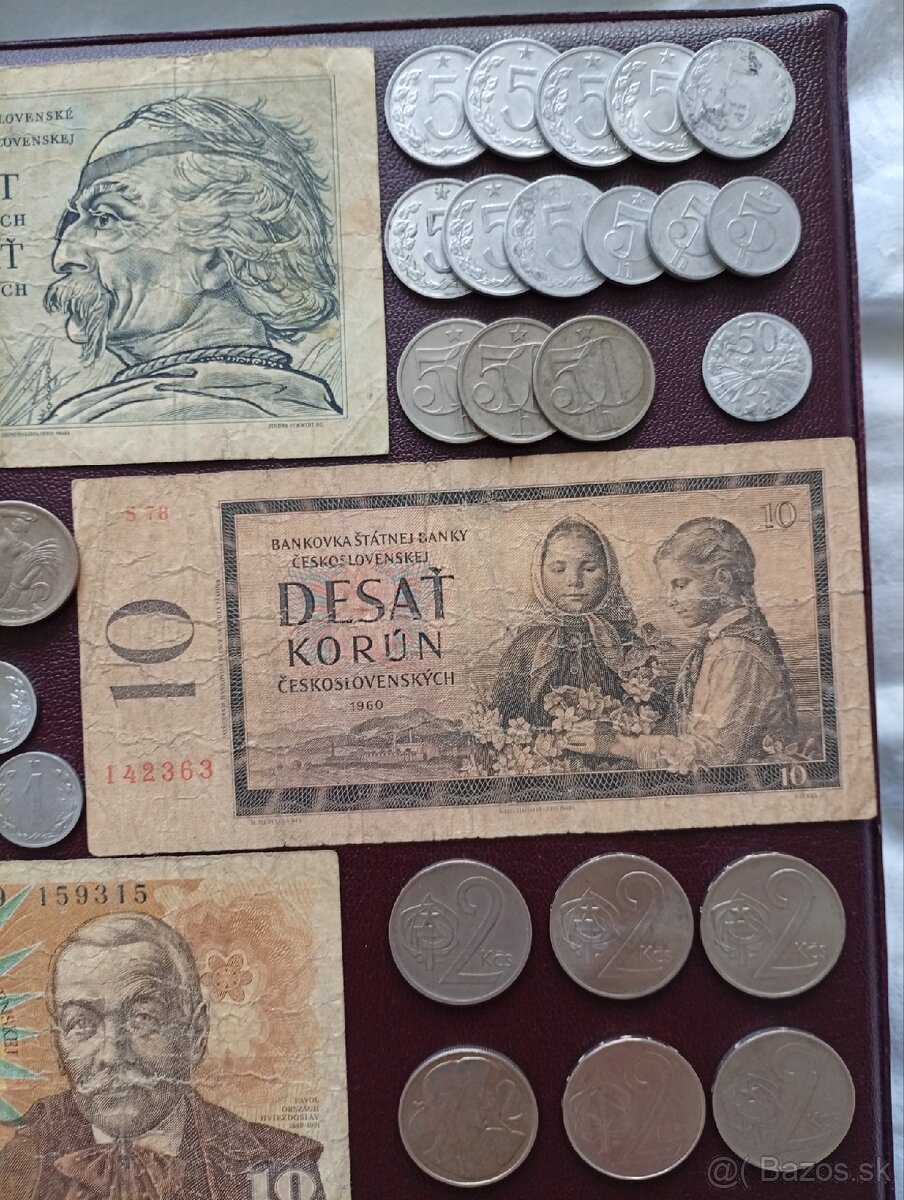 Bankovky a mince Československo - 5