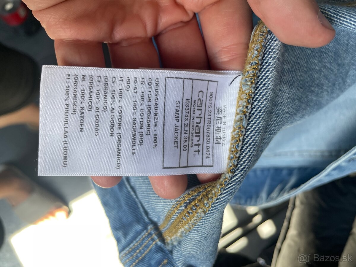 Carhartt riflová bunda - 5