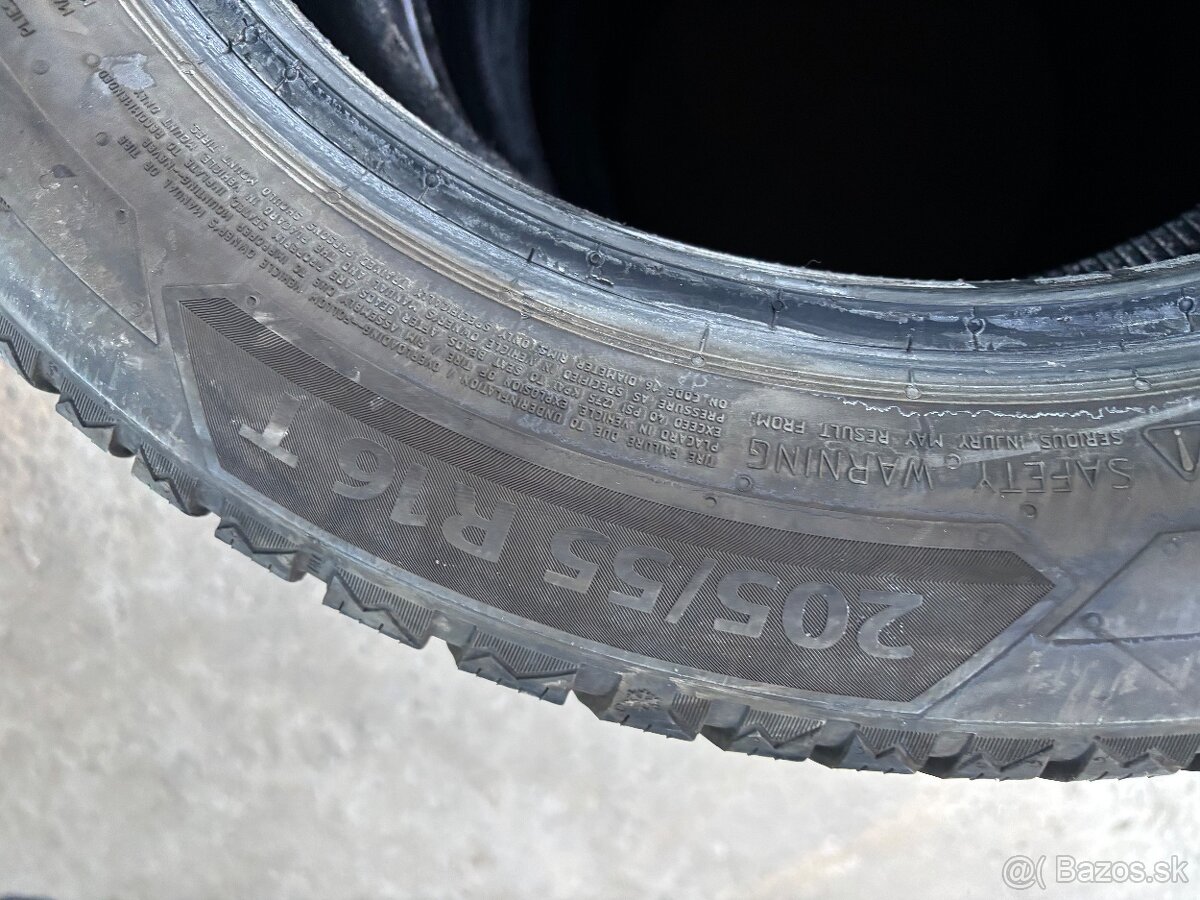 Zanovne Zimne Pneu Barum Polaris 6 205/55R16 - 5