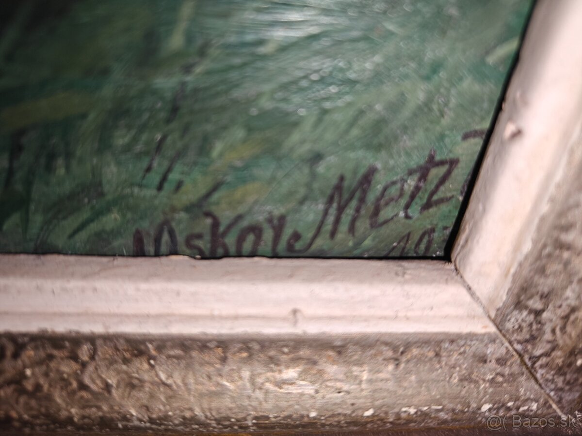 Starý obraz - rakúske Alpy - 5