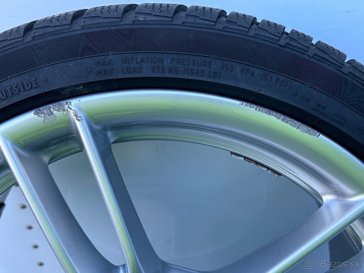 PREDÁM sadu 19" AL disky BMW style 641 M + zimné pneumatiky - 5