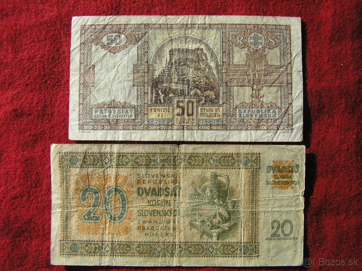 BANKOVKY SLOVENSKÝ ŠTÁT: 1939-1945 - 5