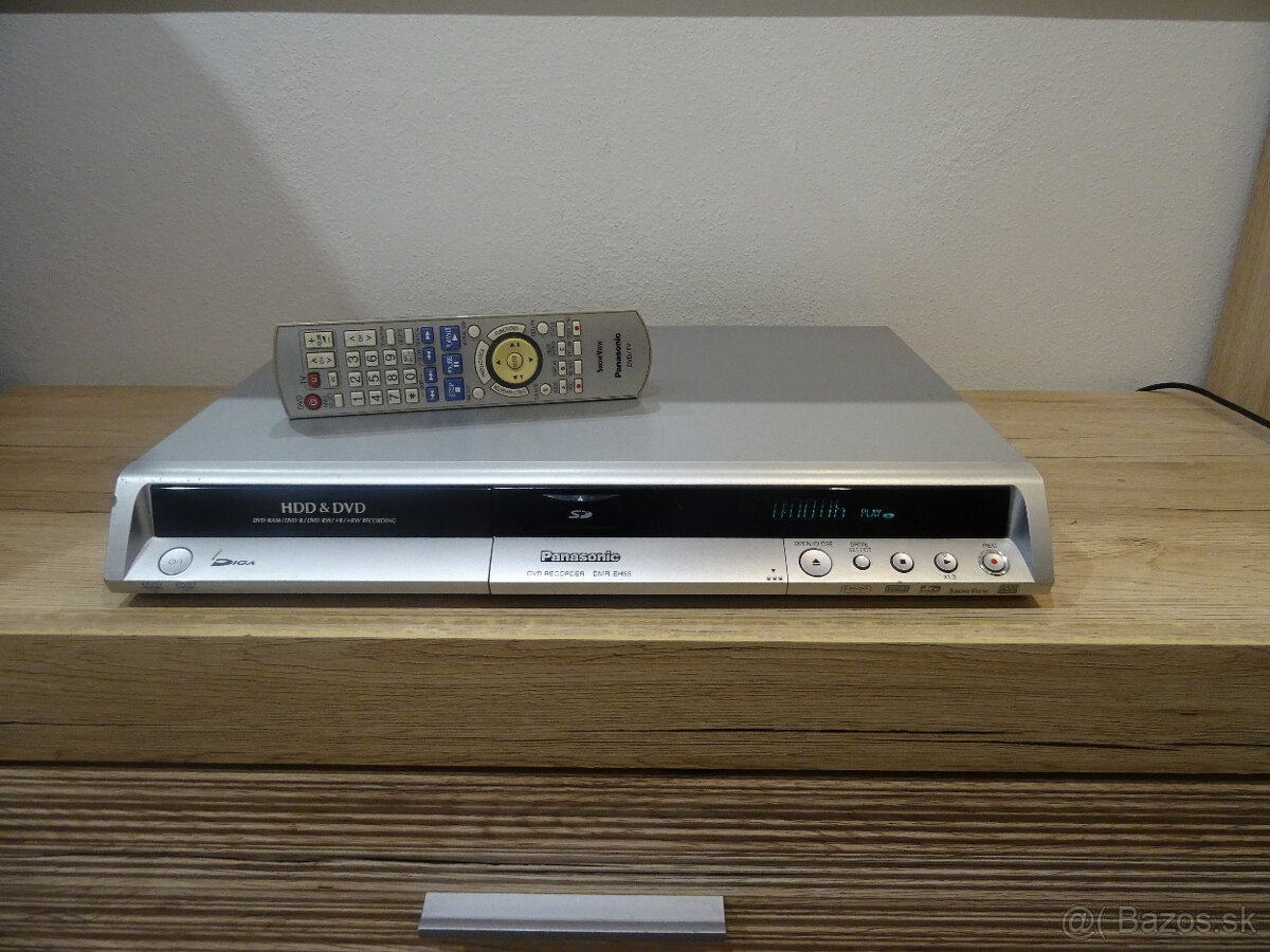 DVD rekordér Panasonic DMR-EH55 - 160 GB HDD - 5