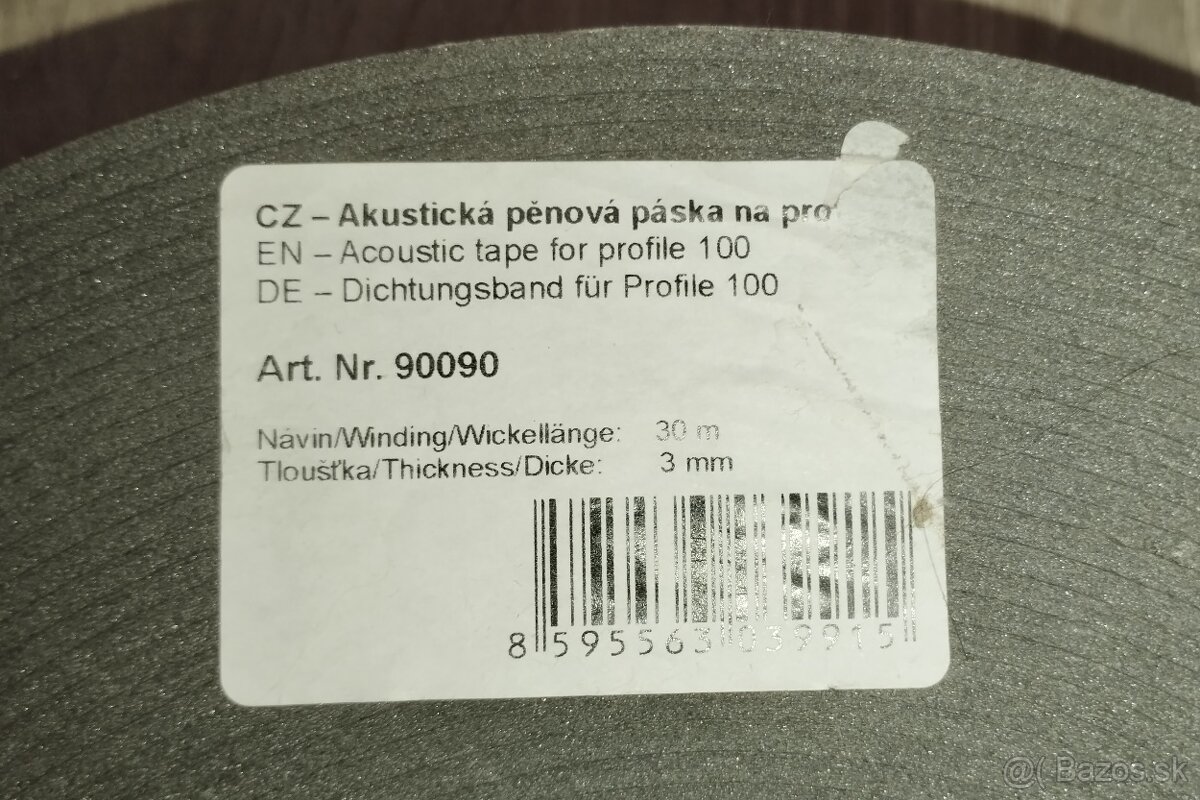 Akustická penová páska 100mm - 5