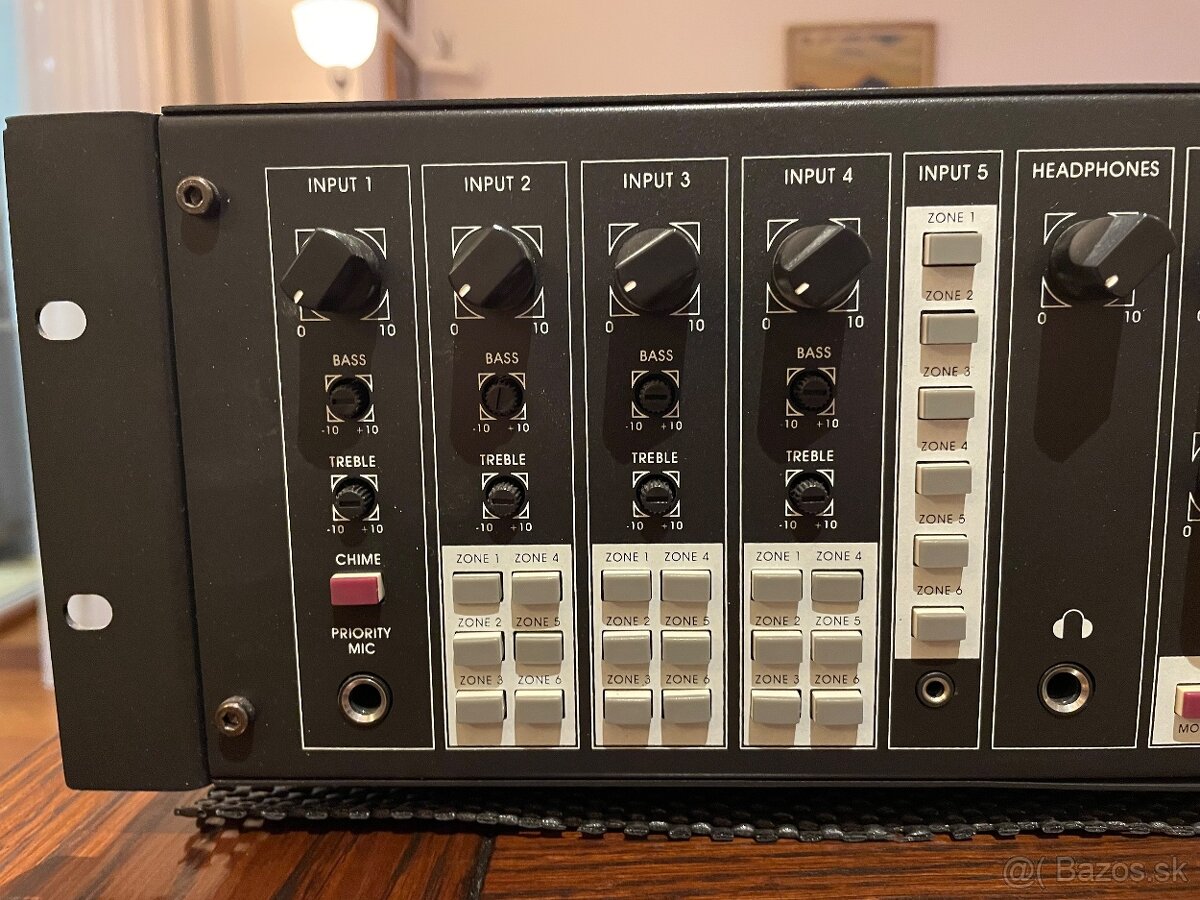 Fonestar MAZ6600RU multizónový zosilňovač - 5