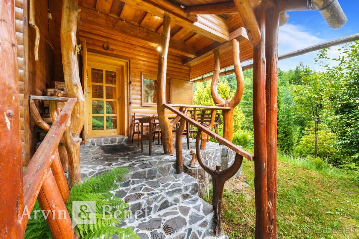 Arvin & Benet | Zrubová chata v srdci Muránskej planiny s ce - 5