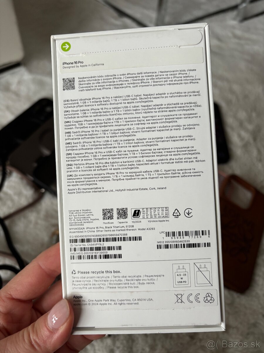 Predam iphone 16 Pro 512 GB - 5