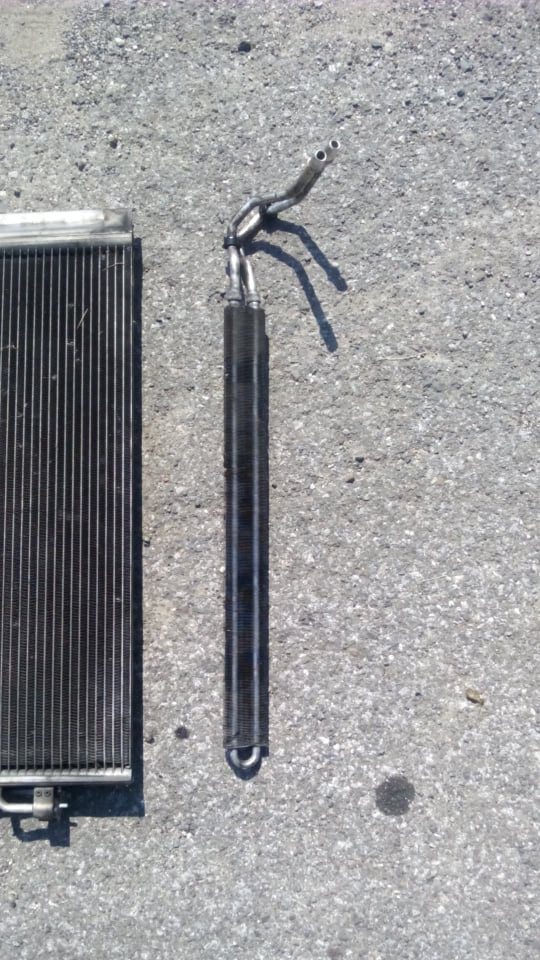 BMW E60 E61 chladič vody, klimi, intercooler - 5