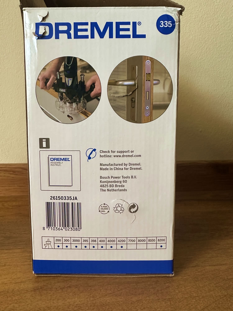 Dremel 335 nadstavec hornej frézy - 5