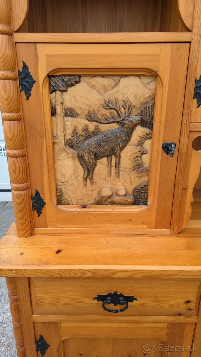 Vitrina pribornik kredenc - 5