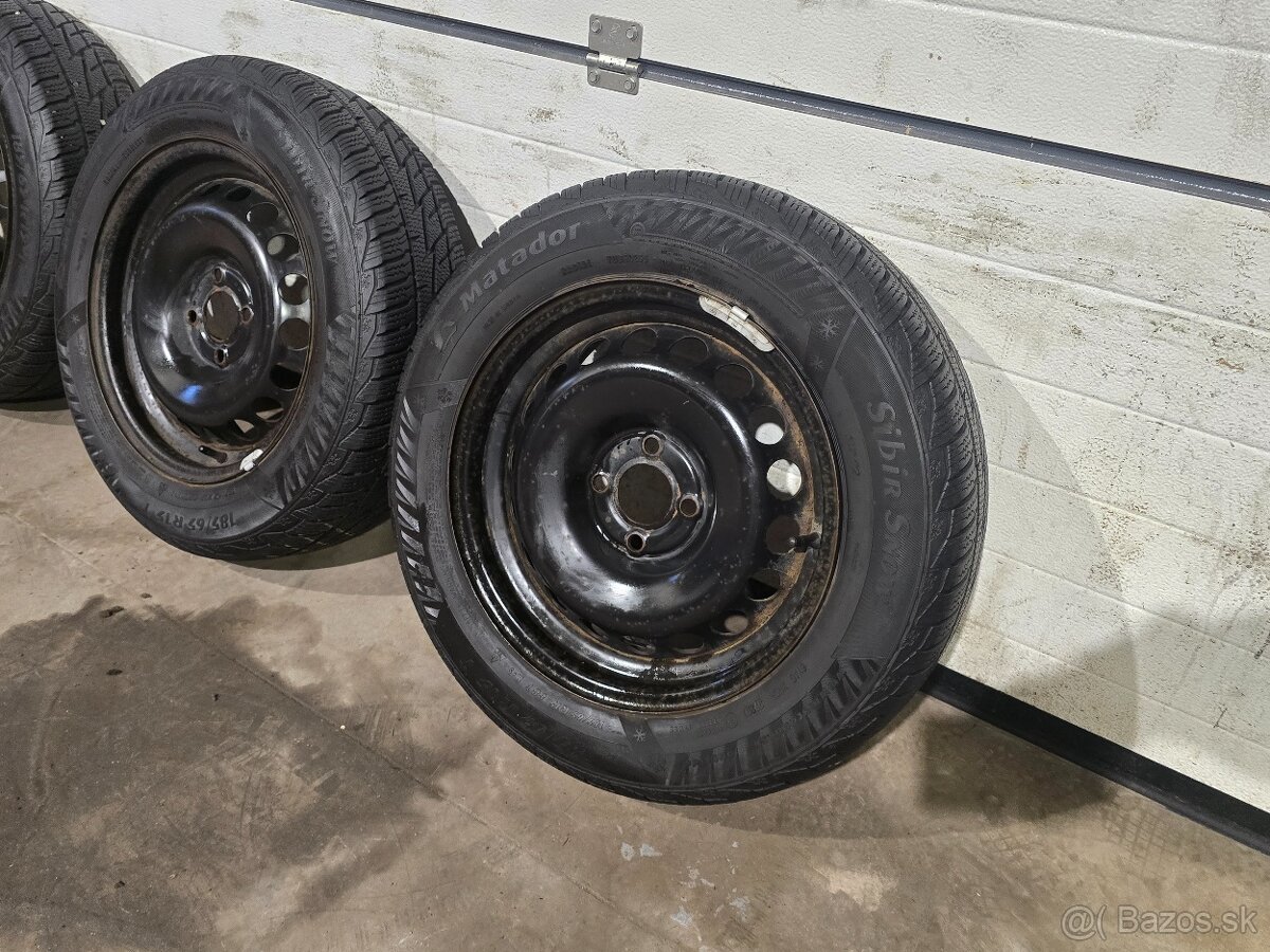 Zimná Sada DACIA/RENAULT 4x100 185/65 R15 - 5