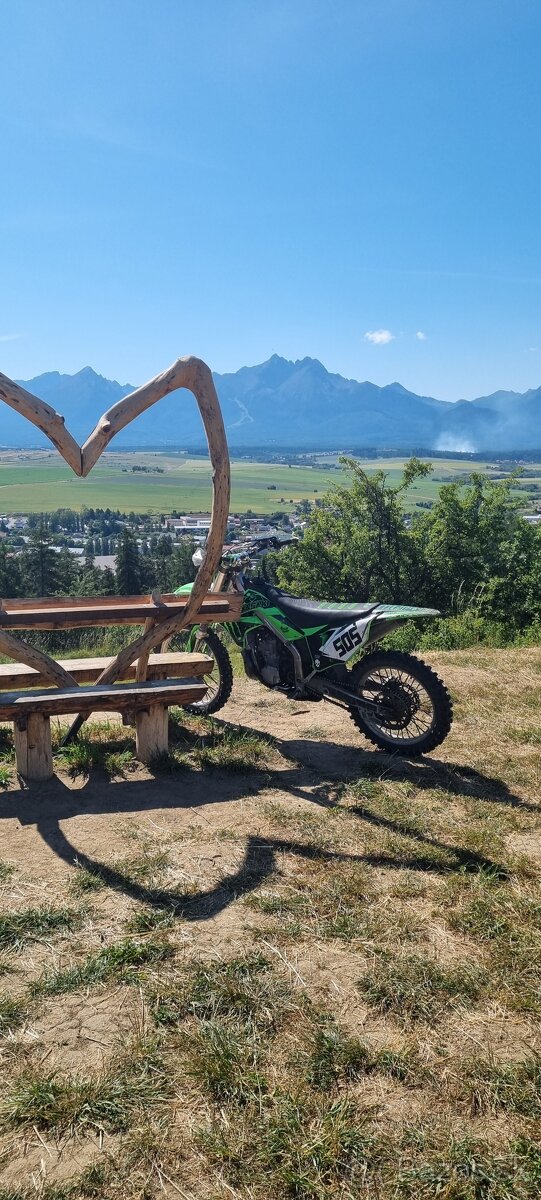 Kawasaki kx250R 2T 58hp