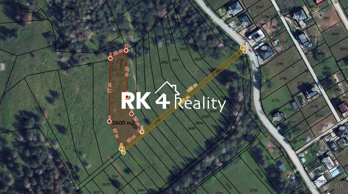 RK4 - NA PREDAJ - Pozemky Snežnica - 5